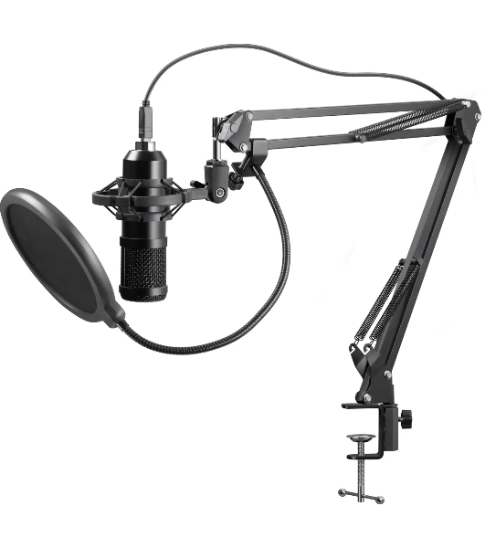 Микрофон Defender Space GMC 450 USB, стойка, провод 1.5 м