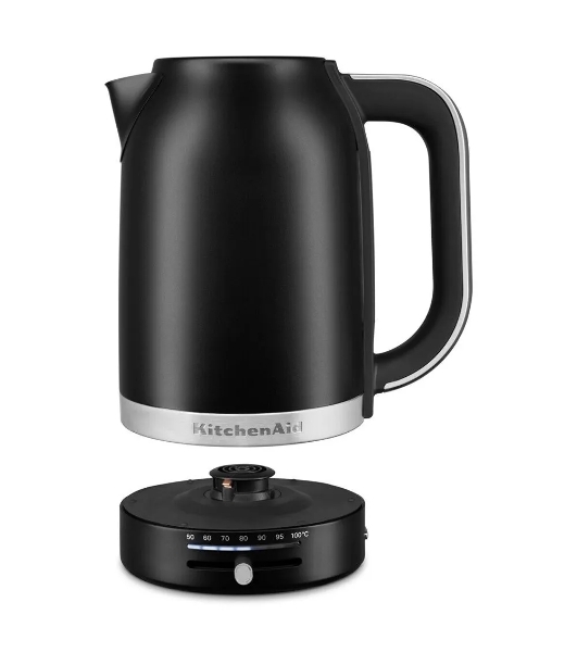 Чайник KitchenAid 5KEK1701EBM матовый черный, 1.7 л, 2400 Вт