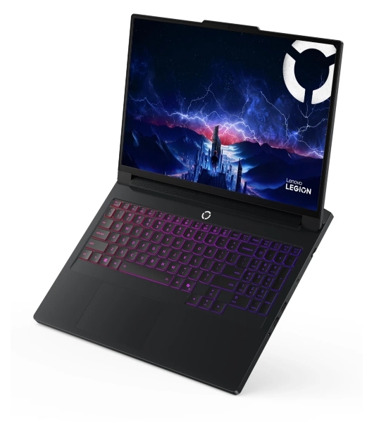 Ноутбук Lenovo Legion Pro 7 16IAX10H 16'(2560x1600 OLED 240Hz)/Intel Core Ultra 9 275HX(2.2Ghz)/32768Mb/1024SSDGb/noDVD/Ext:NVIDIA GeForce RTX 5070 Ti(12288Mb)/Cam/BT/WiFi/99WHr/war 1y/2.57kg/eclipse black/noOS + 400W, RU kbd