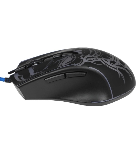 Мышь проводная Defender Bulletstorm GM-928 черный, 7200 dpi, USB, кнопки - 7