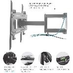 Кронштейн Kromax ATLANTIS-80 черный для LED/LCD телевизоров 32'-75', max 50 кг, настенный, фото7