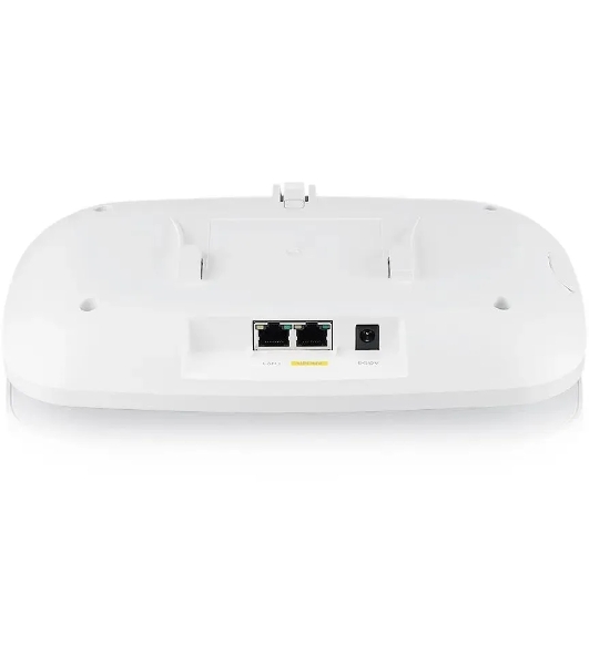 Точка доступа Zyxel NebulaFlex NWA130BE, WiFi 7, 802.11a/b/g/n/ac/ax/be (2,4 и 5 ГГц), MU-MIMO, антенны 2x2, до 688+4320 Мбит/с, 2xLAN 2.5GE, PoE