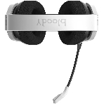 Гарнитура Bloody GR370 белый, беспроводная + проводная, Bluetooth, до 45 ч, подсветка, фото4