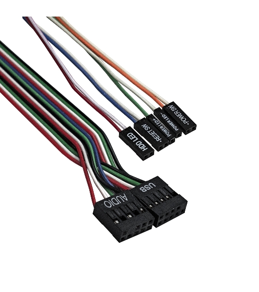 Компьютерный корпус MiniITX ExeGate MI-207 Black, miniITX/mATX, (без БП), 2хUSB, Audio