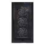 Компьютерный корпус 'Lagrange'; ATX, черный, FANS: 120мм ARGb: 3 Top + 1 Rear + HUB. Drive bay int: 3x3,5'; + 3x2,5';. 2xUSB 3.0+1xUSB-C, Audio I/O, Up to 14x120мм Fans, GPU up to 425мм, PSU max 270мм, CPU cooler up to 190мм, SPCC 1,0мм metal, 4мм TG side panel, фото9