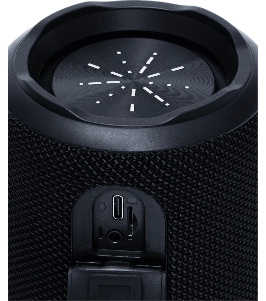 Портативная колонка MEG SCA20BL, 20Вт, Bluetooth, влагозащита IPX7, черная