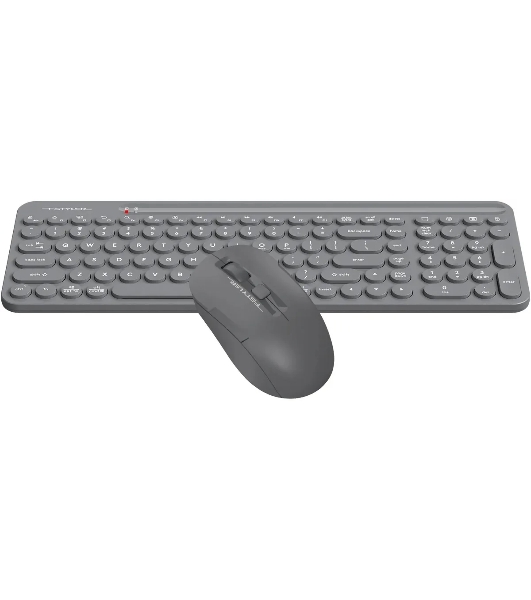 Комплект клавиатура+мышь A4Tech FStyler FG3300 Air2 беспроводной, USB, 2000 DPI, серый