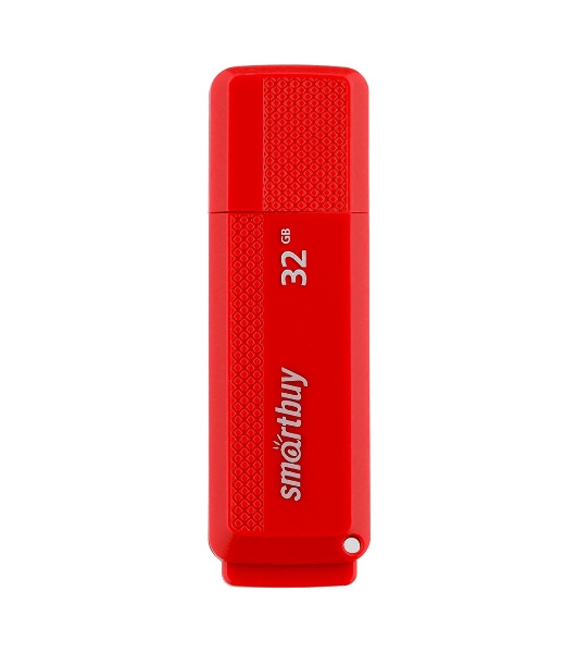 Флешка USB Smartbuy Dock Red (SB32GbDK-R), 32Gb, USB 2.0, R/W 15/5, красный