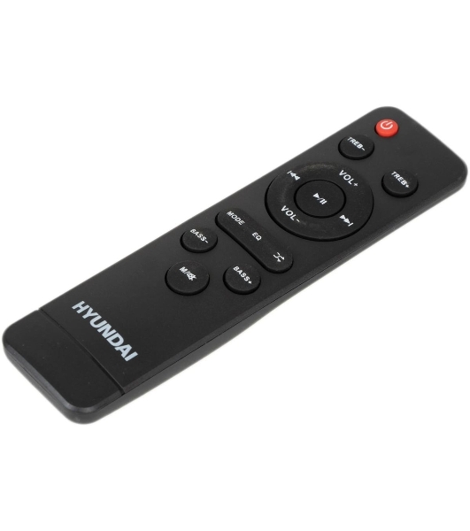 Микросистема Hyundai H-HA640 черный 150Вт FM USB BT SD/MMC/MS