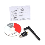 Сетевой адаптер Wi-Fi+Bluetooth Gembird WNP-UA-019, двухдиапазонный с антенной, 600Мбит, USB, 802.11b/a/g/n/a, фото3