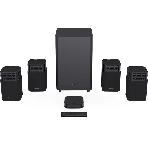 Саундбар Hisense HT SATURN 4.1.2 720Вт+240Вт черный, фото 1
