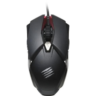 Мышь проводная Mad Catz B.A.T. 6+ черный, 16000 dpi, USB, кнопки - 10