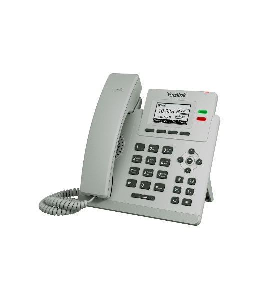 Телефон YEALINK SIP-T31P, светло-серый, 2 аккаунта, PoE, шт