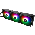 Система жидкостного охлаждения Thermalright Core Vision 360 ARGb Soc-AM5/AM4/1200/1700/1851 черный 4-pin 28.1dB Al LCD Ret (C-VISION-360-BL-ARGb), фото7