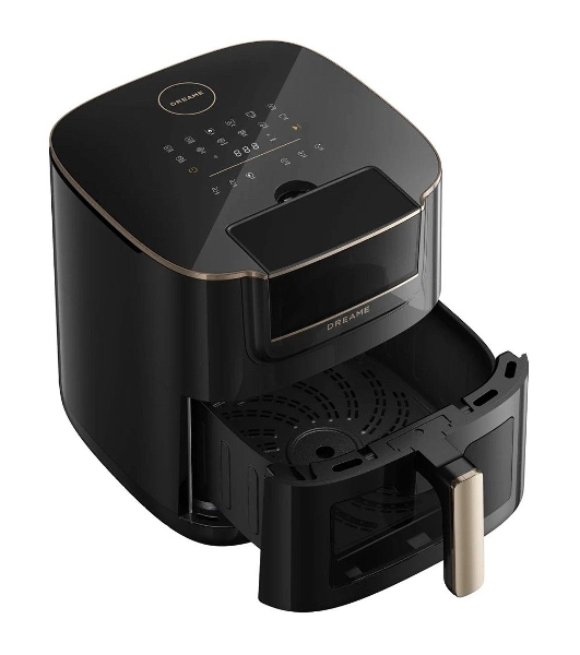Аэрогриль Dreame Tasti Airfryer AF30 черный, 2300 Вт, 7 л, сенсор, 12 программ