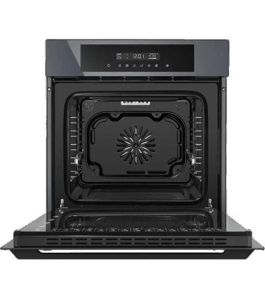 Шкаф духовой электрический Maunfeld AEOD60103G1, 60л, дверца с 3 стеклами, графит