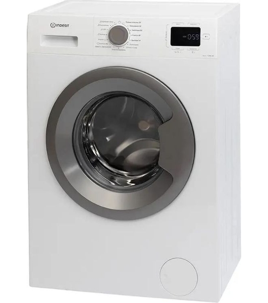 Стиральная машина Indesit ILS3 61291 S белый, загрузка фронтальная 6 кг, 1200 об/мин., класс: A