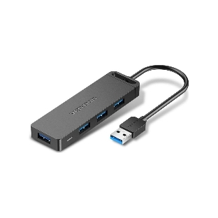 USB-концентратор Vention CHLBF, USB 3.0, USB 4 порта, USB