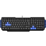 Клавиатура Oklick 750G Frost War проводная, USB Type-A, чёрный, фото 1