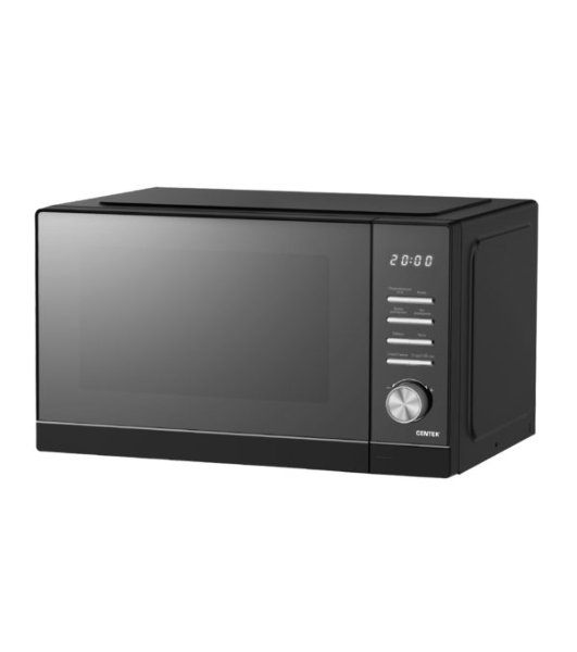 Микроволновая печь Centek CT-1564 черный, 23 л, 800 Вт, переключатели - кнопки, поворотный механизм