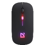 Мышь беспроводная Defender Touch MM-997 черный, 1600 dpi, радиоканал, Bluetooth, USB, кнопки - 4, фото 1