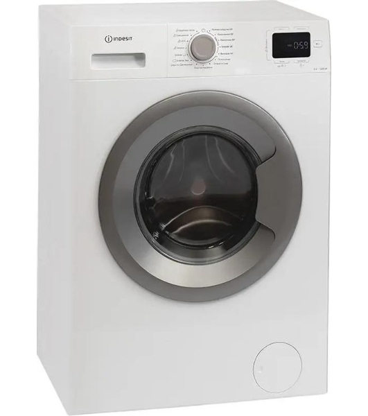 Стиральная машина Indesit ILS3 61291 S белый, загрузка фронтальная 6 кг, 1200 об/мин., класс: A