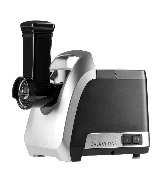 Мясорубка электрическая Galaxy Line GL 2423 черный, 2200 Вт, 2.6 кг/мин, реверс, защита от перегрузки, насадки - 6