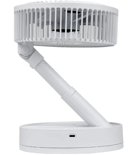 Вентилятор Centek CT-5042 белый, настольный, 12 Вт, 4 скорости, 19 см