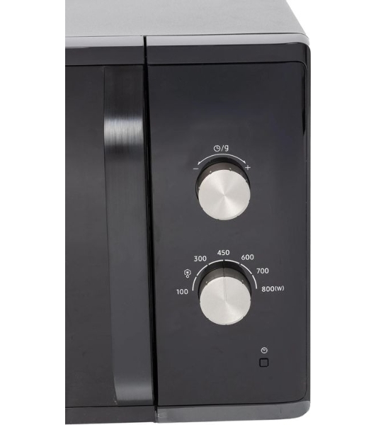 Микроволновая печь Samsung MS23K3614AK черный, 23 л, 800 Вт, переключатели - поворотный механизм