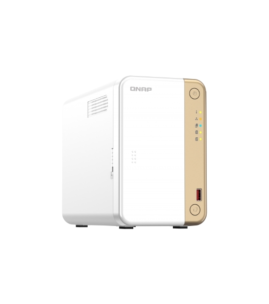 Сетевое хранилище channel QNAP TS-262-4G NAS 2 HDD trays, 2 x M.2 NVMe PCIe Gen 3 x1, 2-core Intel Celeron N4505 2.9 GHz, 4 Gb RAM (4Gb max), 1x2.5 Gigabit Ethernet, Slot PCIe Gen 3 x2, 2 USB 3.2 Gen 2 (10Gbps) Port, 2xUSB USB 2.0 port, 1xHDMI 2.0