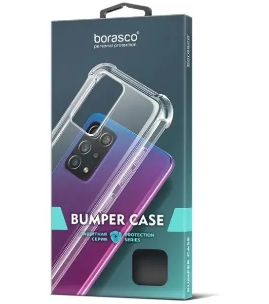 Чехол (клип-кейс) BoraSCO для Honor X6a 72472 прозрачный