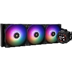 Система жидкостного охлаждения Thermalright Core Vision 360 ARGb Soc-AM5/AM4/1200/1700/1851 черный 4-pin 28.1dB Al LCD Ret (C-VISION-360-BL-ARGb), фото8