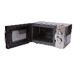 Микроволновая печь Pioneer MW212M серебристый/черный, 20 л, 700 Вт, переключатели - поворотный механизм, фото4