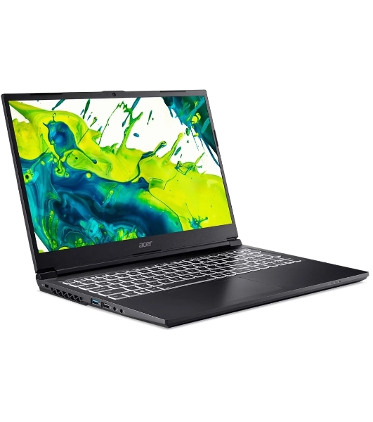 Ноутбук ACER Aspire 7 A715-59G-51DK черный 15.6'(1920x1080 (матовый) IPS)/Intel Core i5 13420H(2.1Ghz)/16384Mb/512PCISSD Gb/noDVD/Ext:nVidia GeForce RTX 3050(6144Mb)/Cam/BT/WiFi/50WHr/war 1y/2kg/Iron/NoOS