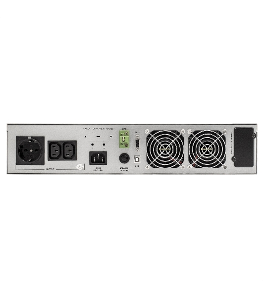 Источник бесперебойного питания On-line ExeGate PowerExpert ULS-2000.LCD.AVR.1SH.2C13.USB.RS232.SNMP.2U 2000VA/2000W, On-Line, PF=1, LCD, 1*Schuko+2*C13, RS232, USB, SNMP-slot, Rackmount 2U/Tower, металлический корпус, черный