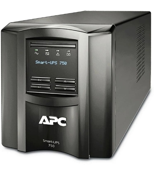 Источник бесперебойного питания APC Smart-UPS SMT750IC/750 ВА/500 Вт/6xIEC 320 C13 (компьютерный)
