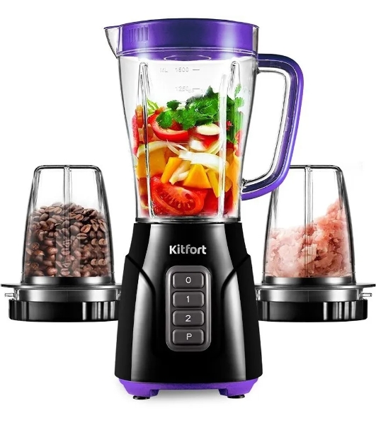Блендер стационарный Kitfort KT-3032-1 500Вт фиолетовый