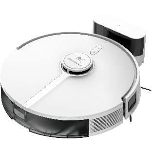 Робот-пылесос Polaris IQ Home PVCR 5005 белый, 5100 мАч Li-ion, уборка сухая/влажная, пылесборник контейнер 0,3 л