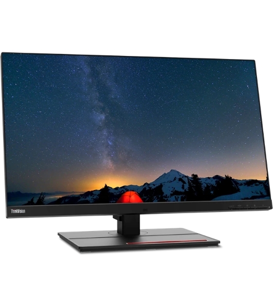 Монитор 27' Lenovo ThinkVision P27u-20 IPS 3840x2160, 60 Гц, 4 мс, 16:9, 400 кд/м², 2xHDMI, 1xDP, Thunderbolt, черный