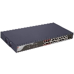 Коммутатор HiWatch SWT-1326P, 24×100 Мбит/с PoE + 2×1 Гбит/с Combo (RJ45/SFP), управляемый, фото 1