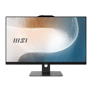 Моноблок MSI Modern AM242P 1M AiO 23,8' FHD (1920x1080)IPS AG Non-touch,Core i3-100U (1.2GHz),8Gb DDR5(1*8GB),512Gb SSD M.2, Intel UHD, WiFi, BT, camera, WirelessKB&mouse Eng/Rus, No OS,1y,черный (9S6-AE0721-1477/9S6-AE0721-1032)