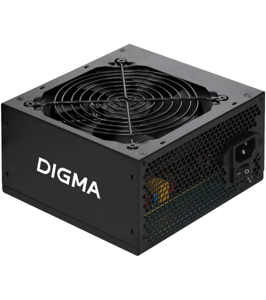 Блок питания Digma DPSU-450W-WH RTL, 450Вт, 80 PLUS, 120мм, черный
