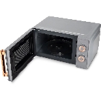 Микроволновая печь Vitek VT-MW1920 серый/золотистый, 20 л, 700 Вт, переключатели — поворотный механизм, фото3