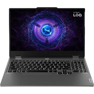 Ноутбук Lenovo LOQ 15IRX9/15.6'/IPS/Intel Core i7 13650HX/16Gb/512Gb SSD/NVIDIA GeForce RTX4050 6Gb/без ОС/серый/2.38kg