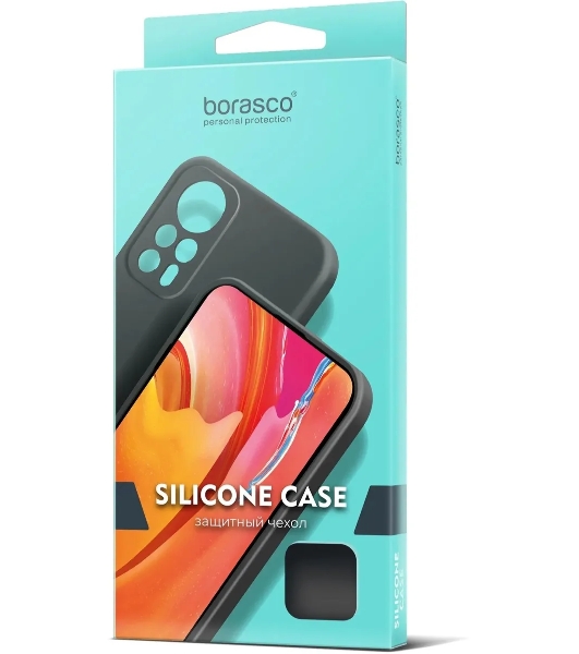 Чехол (клип-кейс) BoraSCO для Honor X7a черный