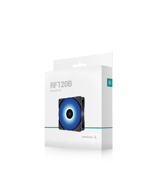 Вентилятор для корпуса DEEPCOOL RF120B черный, 120 мм, 1300 об/мин, 21.9 дБ, 3 pin