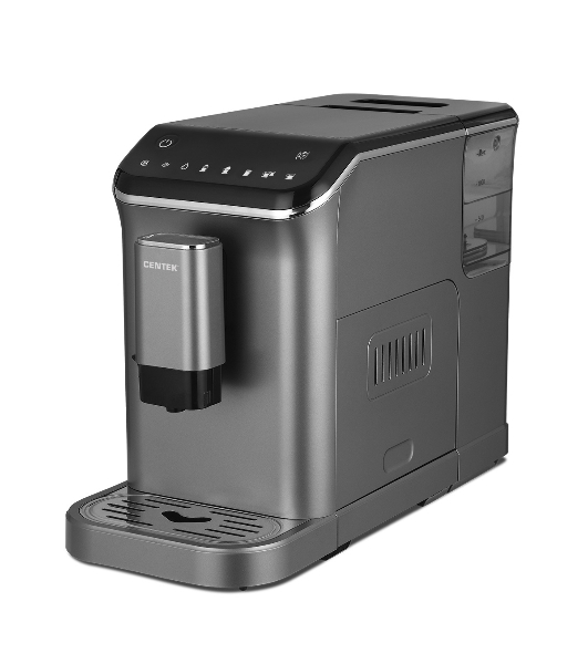 Кофемашина автоматическая Centek CT-1190 серый/черный, исп. кофе - зерна, 1.5 л, 1550 Вт, 20 бар