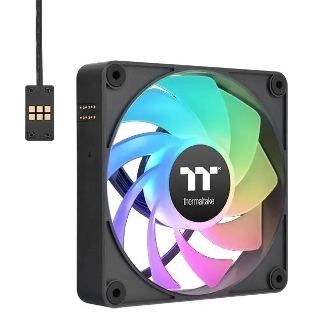 Вентилятор для корпуса Thermaltake CT120 EX Sync ARGB 120х120x25 черный 4-pin 28.5дБ (упак.:3шт) (CL-F181-PL12SW-A) Ret