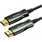 Кабель HDMI AOC-HM-HM-30M Wize, оптический, 30 м, 4K/60HZ, v.2.0, ARC, 19M/19M, черный, коробка, фото 1