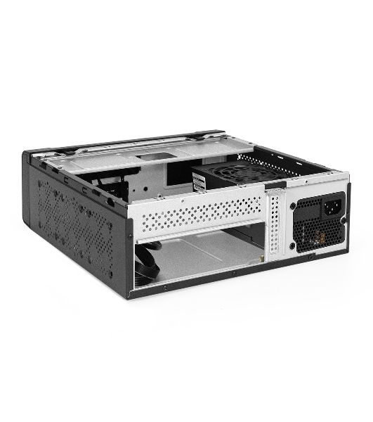 Компьютерный корпус Desktop ExeGate FL-102-TPS300 (mini-ITX, БП TPS300 с вент. 8см, 2*USB + 1*USB 3.0, аудио, черный)